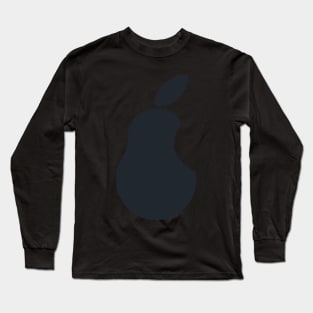 Iconic Pear Brand Dark Yellow Long Sleeve T-Shirt